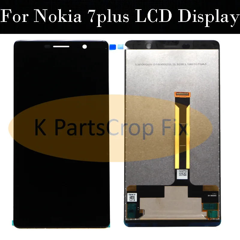 

6.0" ORIGINAL Display for Nokia 7 Plus LCD 7Plus Display Touch Screen Digitizer for Nokia E7 Plus LCD Replacment TA-1062 LCD