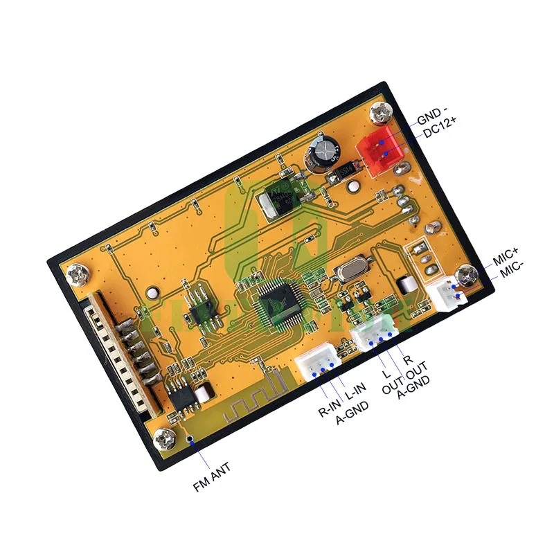 DIY Bluetooth MP3 модуль HIFI без потерь Музыкальный плеер декодер доска Аудио плееры SD карта USB Запись WAV мини FM радио комплект