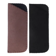 Портативная коробка для очков из искусственной кожи, сумка для очков, Защитный Мягкий Чехол для очков, солнцезащитные очки, очки для чтения, Прямая поставка