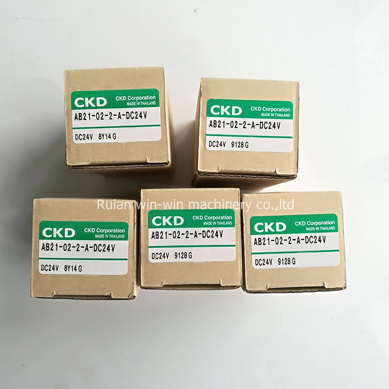 CKD AB21-02-2-A DC24V solenoid electromagnetic valve (6)