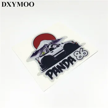 

Moto Panda Drift AE86 D1 Reflective Car Stickers Car Window Whole Body Tail Motorcycle Vinyl Decals 3M