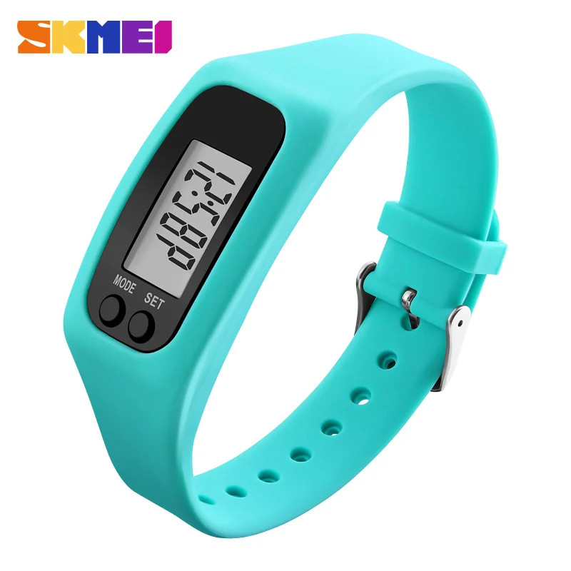 Skmei 1207 font b Women b font font b Watches b font Digital Wristwatches Silicone Strap