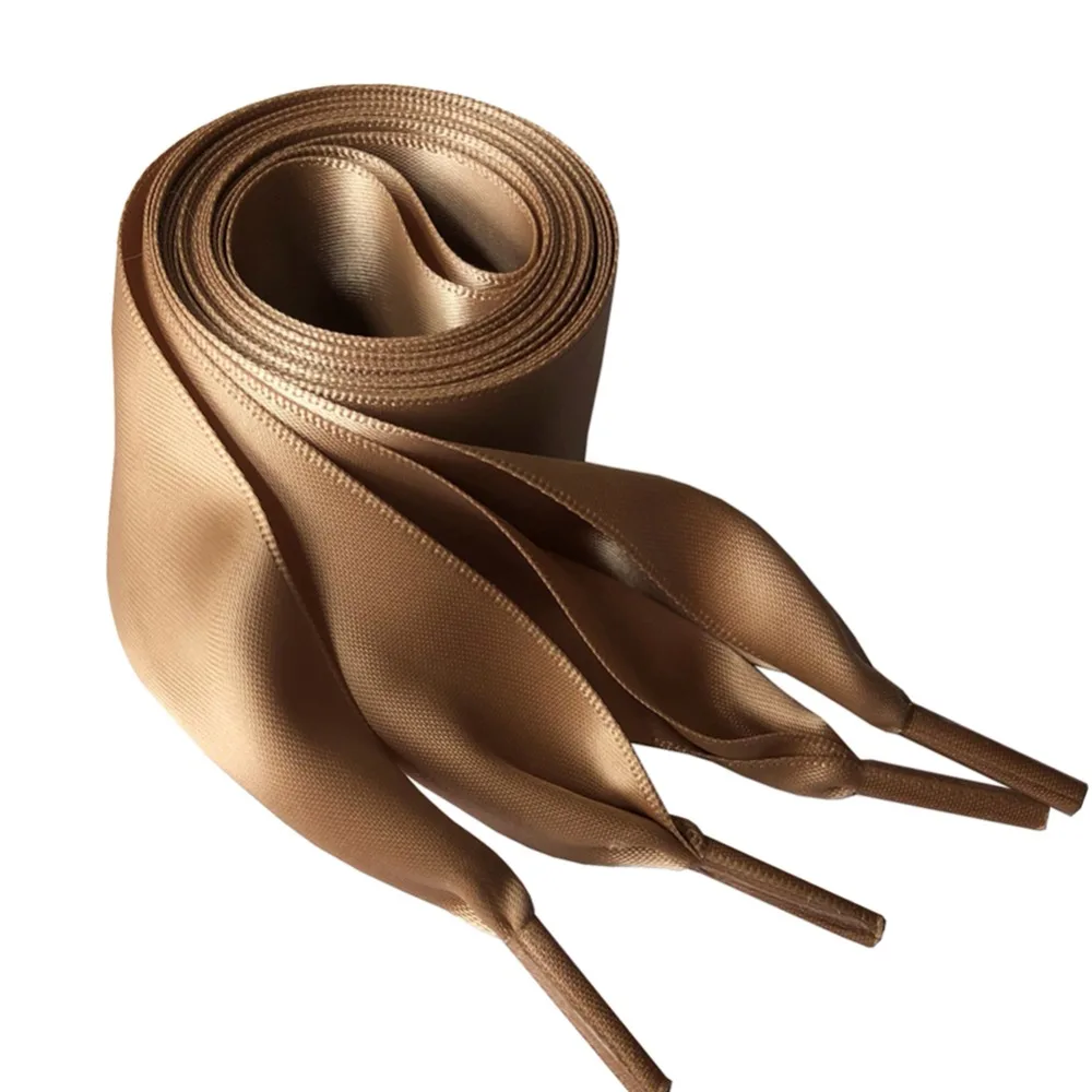 150cm/ 100cm of Extra Wide of Flat Shoe Laces Ribbon Laces of Satin 4CM Wide