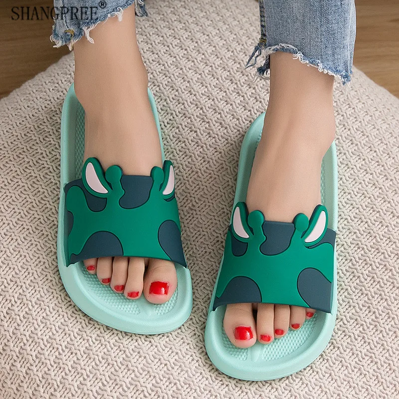 

Camouflage Summer Cute Slides Cartoon Women Slippers Summer Beach Slides Home Slippers Slip on Sandals Women Shoes Flip Flops