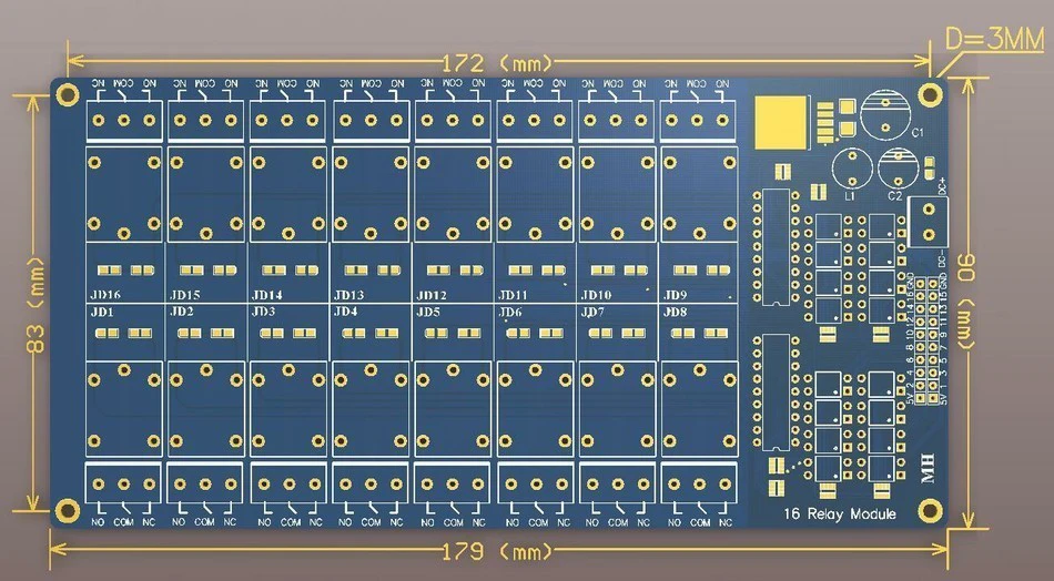 5 в 12 В 16 канальный релейный модуль для arduino ARM PIC AVR DSP электронный ремень оптопара