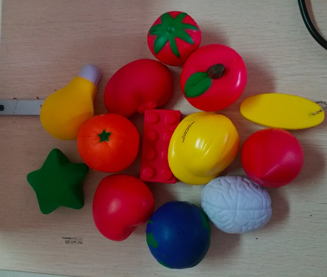 

Customized Any Shape & Design PU foam Toys Stress Ball With your Company Logo For Promotional Activity