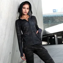 Женские Открытый Кемпинг Пеший Туризм спортивный Быстросохнущий футболка с длинными рукавами и принтом уличный спортивный камуфляж рубашка в стиле милитари женские полный Одежда с рисунком