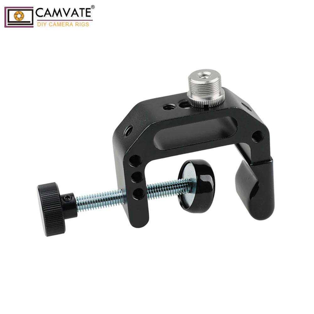 CAMVATE Ultraclamp с резьбой 5/8 &quot 27 для микрофонов C1189 аксессуары фотосъемки