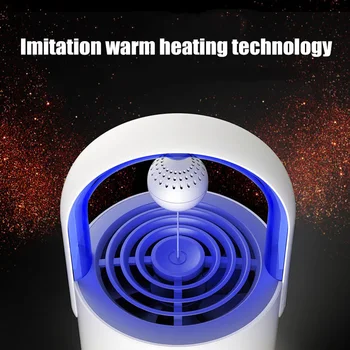 

Mosquito Lamp LED Photocatalyst Magnetic USB Charging Mosquito Light Zapper JDH99