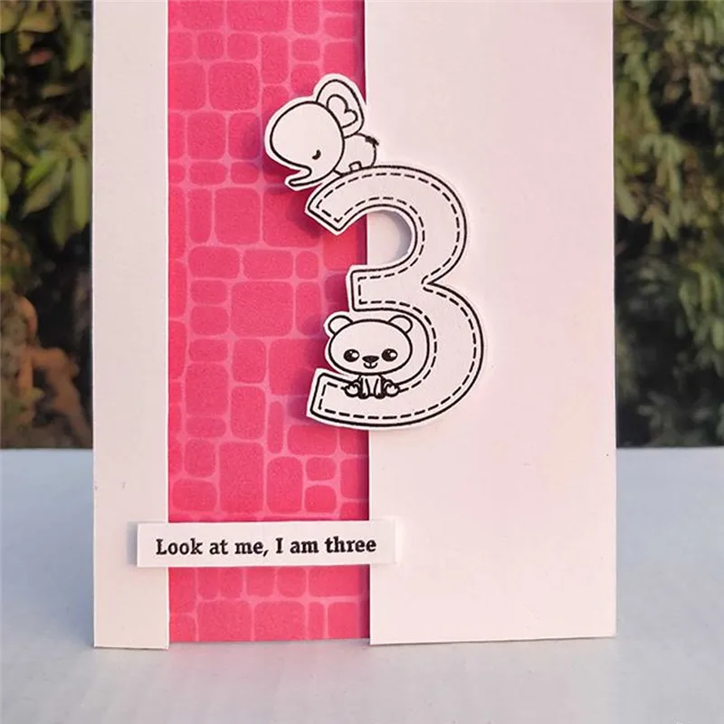

Naifumodo 0-9 Number Dies Animals Digit Metal Cutting Dies Figure New Dies for 2019 Craft Frame Die Scrapbooking Stencil Die Cut