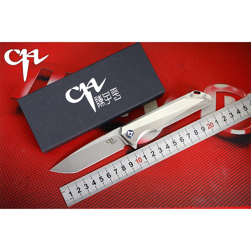 

CH 3507 High Quality M390 blade Titanium handle Flipper folding knife Outdoor camping hunting pocke knives EDC tool Survival
