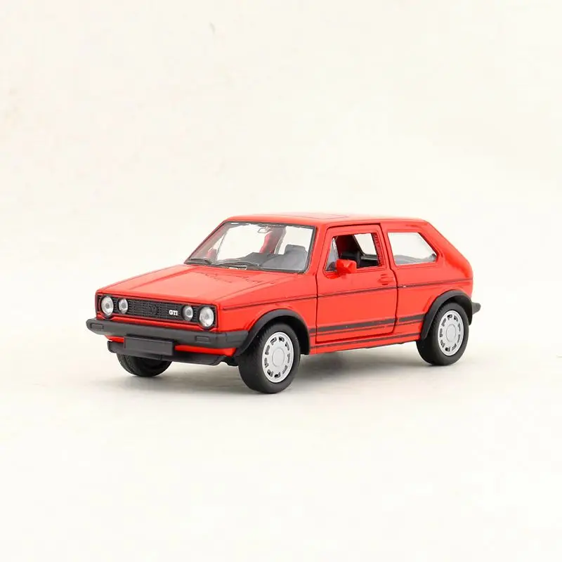 Welly литая под давлением металлическая модель/1:36 весы/Volkswagen Golf I GTI Классическая игрушечная машинка/оттягивающая образовательная Коллекция/подарок для ребенка