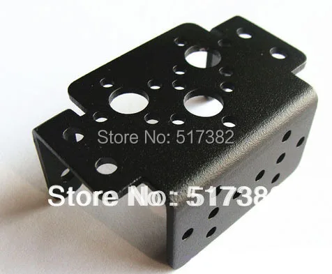 10pcs lot Aluminum Multipurpose Brackets For Standard Servos And Robot Arm Mechanical Robot Mount Wholesale Retail