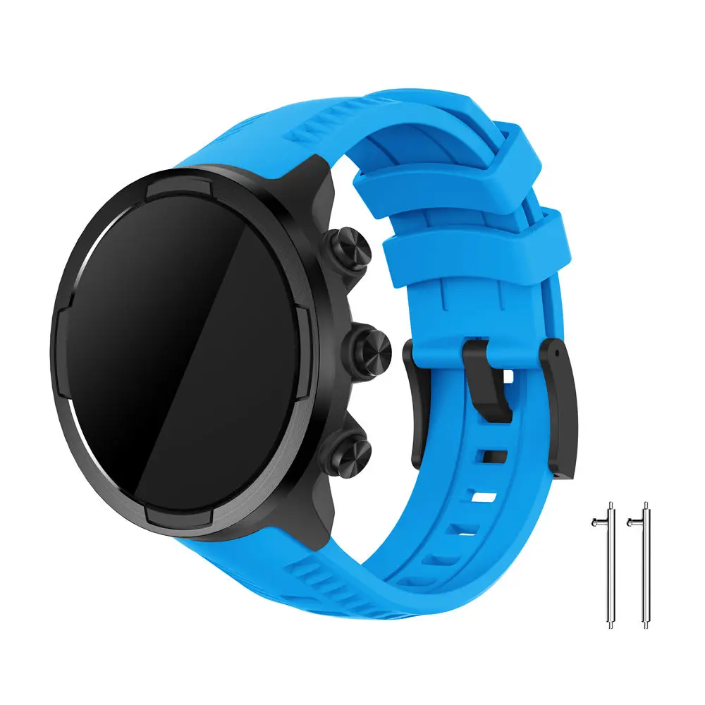 Sport Silicone 24MM Strap Bracelet - Premium Replacement Wristband