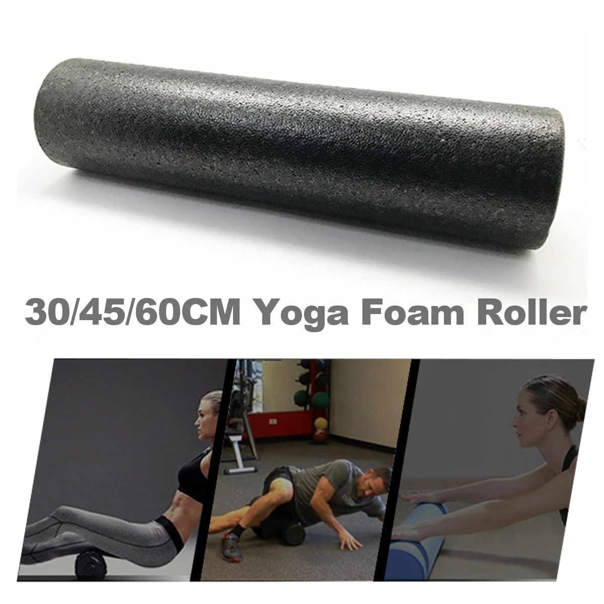 30/45/60 см EPP Йога Foam Roller блоки упражнений Фитнес физио тренажерный зал массаж оборудование для тренировки Пилатес йога-роликовый массаж