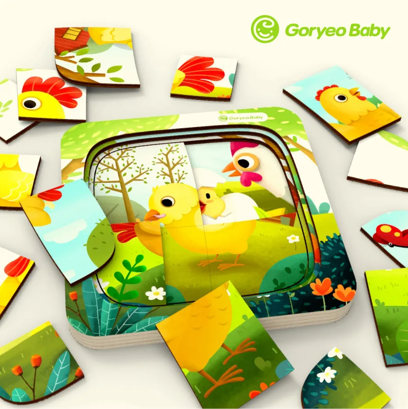 Early Childhood Education Puzzle/Parent Child Interactive Animal