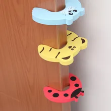 1 шт. детские животные мультфильм Угловые ограждения глушители стоппер для двери блокировка пальцевого затвора держатель замок Защита Пальцев