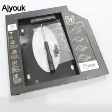 100 шт. 9,5 мм ультратонкий ABS SATA3.0 жесткий диск для оптического устройства компакт-диск с драйверами-слот SSD держатель кронштейн для портативных ПК Тетрадь