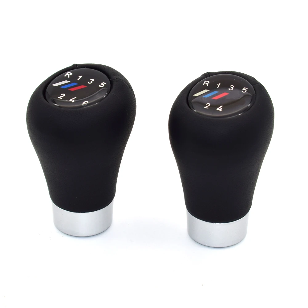5 Speed 6 Speed Real Leather Gear Shift Knob For BMW E30 E32 E34 E36