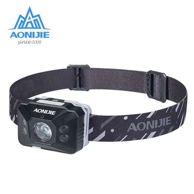 US $13.27 AONIJIE E4097 Waterproof Rechargeable Sensitive LED Headlight Headlamp Flashlight Light Running Fis
