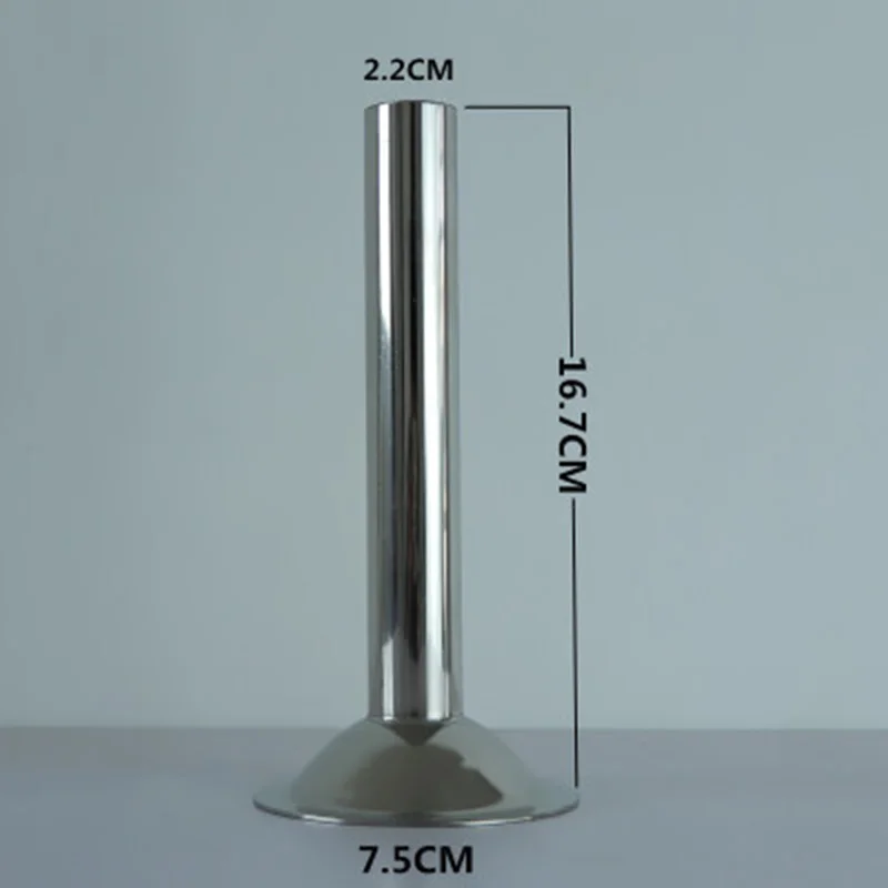 

Home Sausage tube Silver 7.5cm Nozzle Filling Grinder Accessories Enema Stuffer Funnel Attachment Kitchen tool