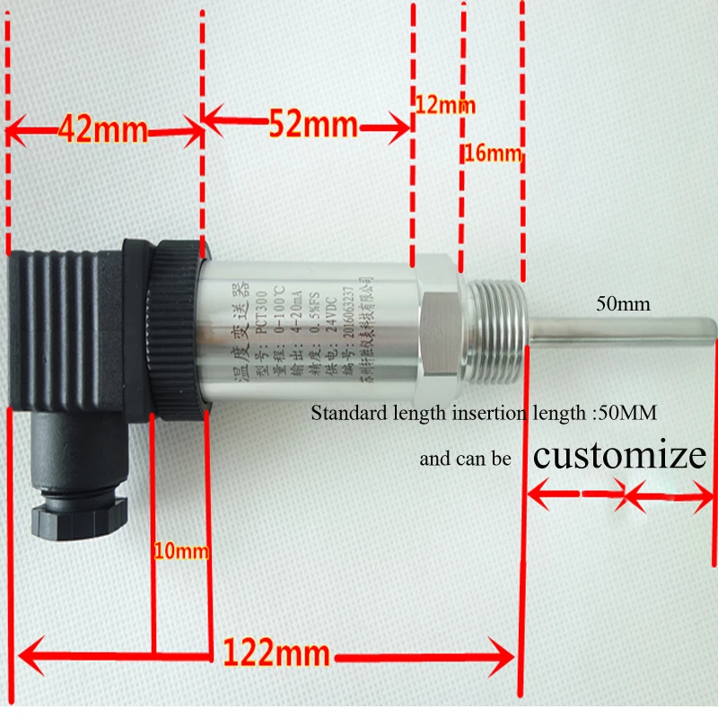 Integrated Temperature Transmitter 16