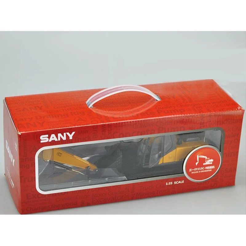 1:35 SANY SY215C 9 экскаватор с металлической игрушечный игровой набор|excavator toy|toy excavator |