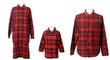 Family Clothing Casual Plaid Shirt/Blouse Family Clothes Mother and Daughter Clothes 2016 New clothes Family Clothing