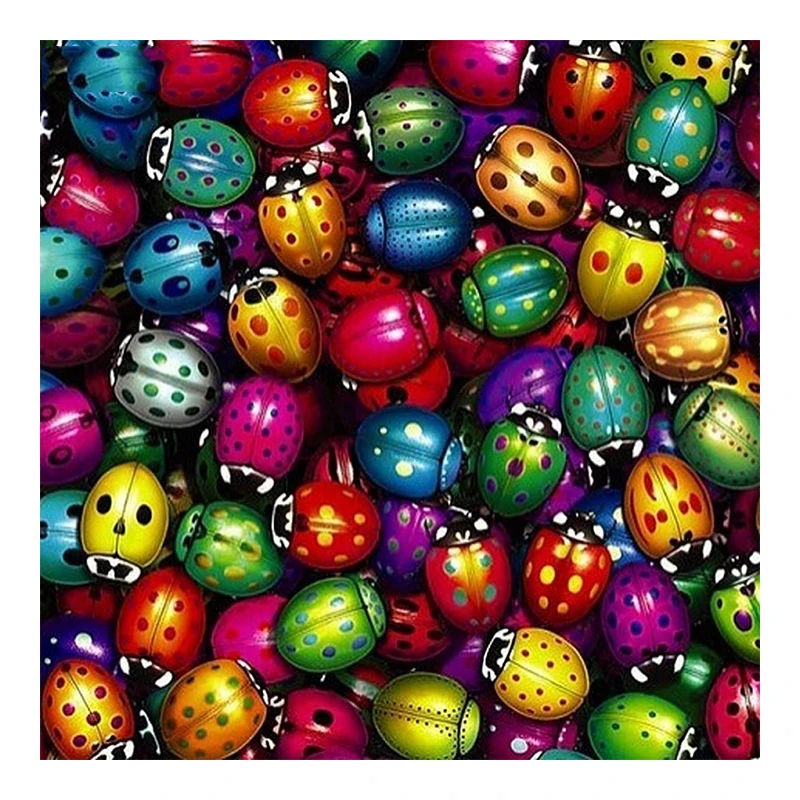 Diamond Embroidery Ladybug Mosaic 5D DIY Painting Full diamond Picture Of Rhinestones Home Decor wall art | Дом и сад