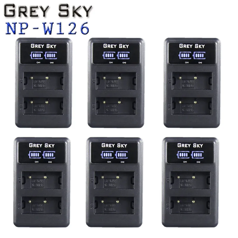 

NP-W126 NP W126 NPW126 LCD Dual or Single Charger for Fujifilm Fuji X-Pro1 XPro1 X-T1 XT1, HS30EXR HS33EXR X PRO1
