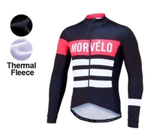 

2018 morvelo Winter thermal fleece Cycling Jersey Men Clothing Long Sleeve Bicicleta MTB Maillot Ropa Ciclismo Hombre Ciclismo