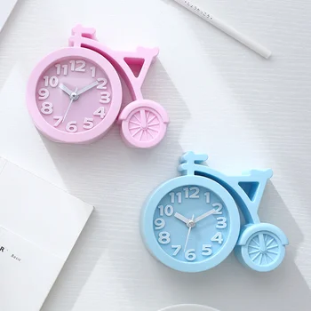 

LED Wooden Alarm Clock Watch Table Voice Control Digital Wood Multicolor Sound Control Wooden Wood Square Alarm Clocks 3DNZV02