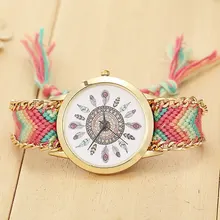 Watch Women Yarn feather women leisure quartz watches elmers relogio masculino zegarek damski quartz wristwatches cartoon fish women leisure watch