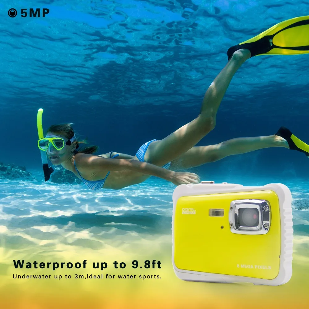 Underwater Waterproof Camera Newest Christmas Gift Best Mini Camera for