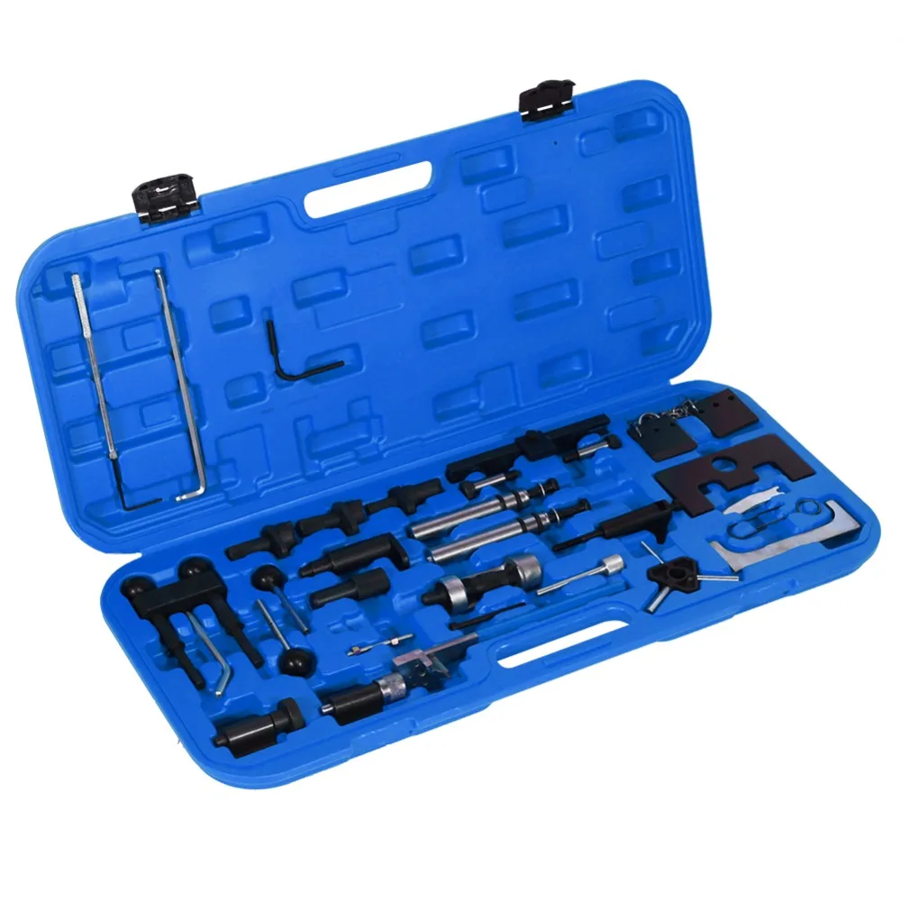 

34X Engine Timing Tools Sets Petrol Diesel Belt Change Tool For Audi A4 A6 A8 A11 for VW Passat Skoda Engine 1.2 1.4 1.6 1.8 2.0