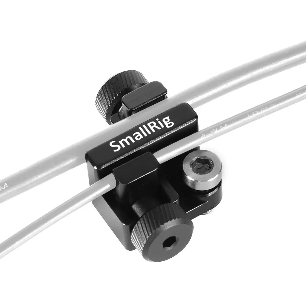 Универсальный кабельный зажим SmallRig с винтом 1/4 ”-20 для кабелей диаметром от 2 до 7 мм для крепления на DSLR камеру/монитор клетка-2333
