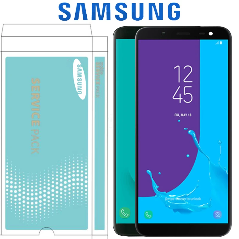 Оригинальный SUPER AMOLED дисплей для SAMSUNG Galaxy J6 2018 J600 J600F J600F/DS J600G/DS ЖК-дисплей с