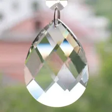 50 мм 100 шт. сетки форму капли сверкающих люстра подвесной светильник барокко хрустальная люстра части для свадьбы/елка декор