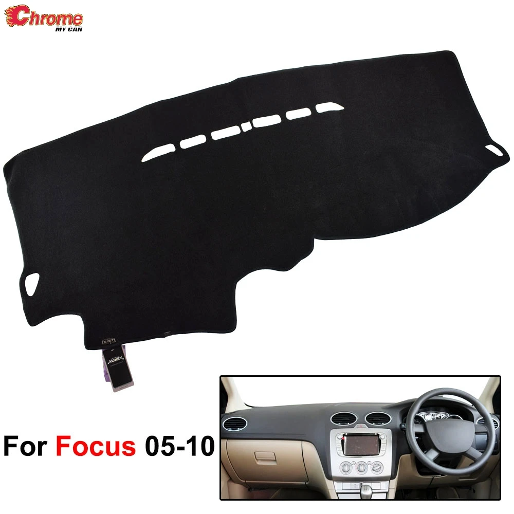 Для Ford Focus Mk2 евро 2005 2008 2009 2010 2011 тире коврик приборной панели крышки Dashmat анти грязный ковер автомобиля
