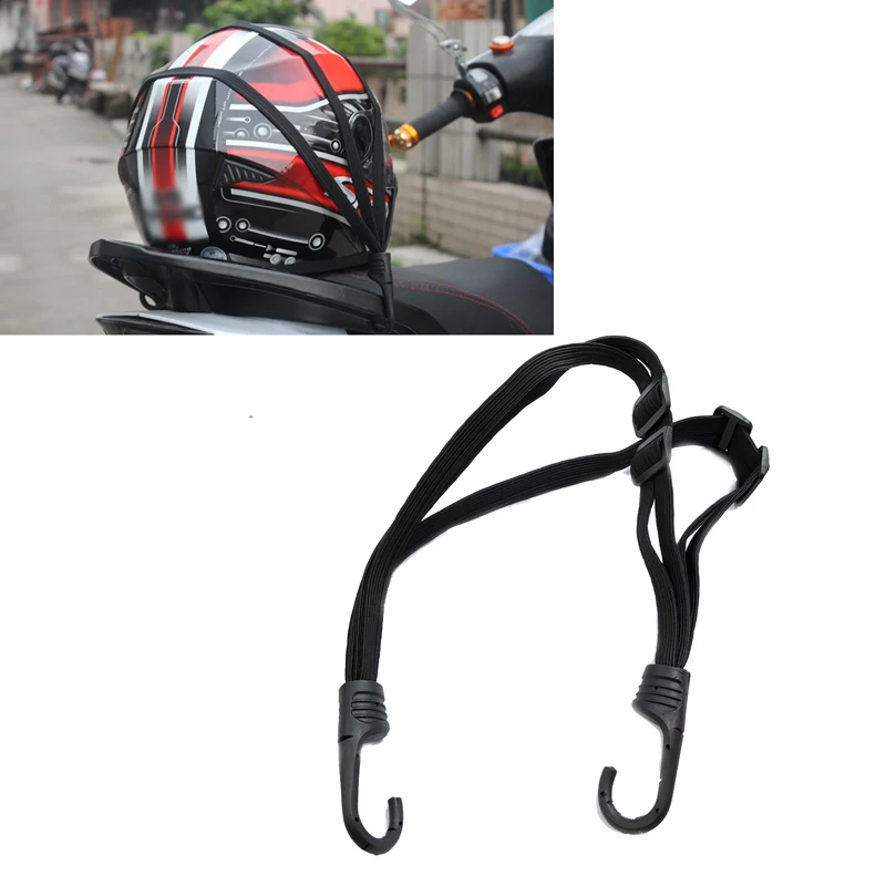 JEAZEA мотоциклетный багажный шлем веревка ремень ремни банджи шнур эластичный ремень сумка для скутера Suzuki Harley велосипед ATV