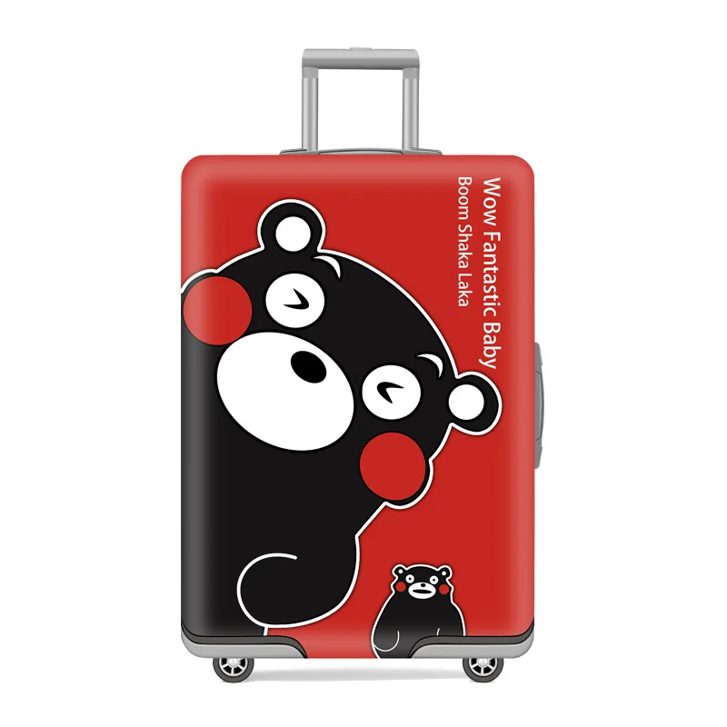 Minnie Mickey Travel Luggage Cover Suitcase Cover Springy Luggage Case Travel Bag Dust Cover Travel Accessories S/M/L/XL 16Color