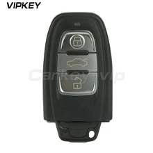 Remotekey дистанционного ключа автомобиля смарт-ключ для Audi 8T0959754C A3 A4 A6 A5 A8 Q5 Q7 3 кнопки 868 МГц pcf7945