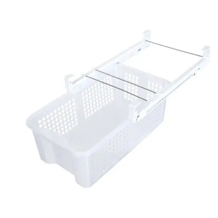 without box Fridge Mate Drawers Refrigerator Pull Out Bin and Home Organizer Snap On Drawer To Save Space In Organizer Fridge Mate Shelves - Цвет: without box