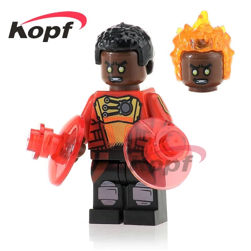 

Single Sale PG276 Super Heroes Firestorm Black Arrow Malcolm Merlyn Superboy Bricks Building Blocks Collection Toys for children