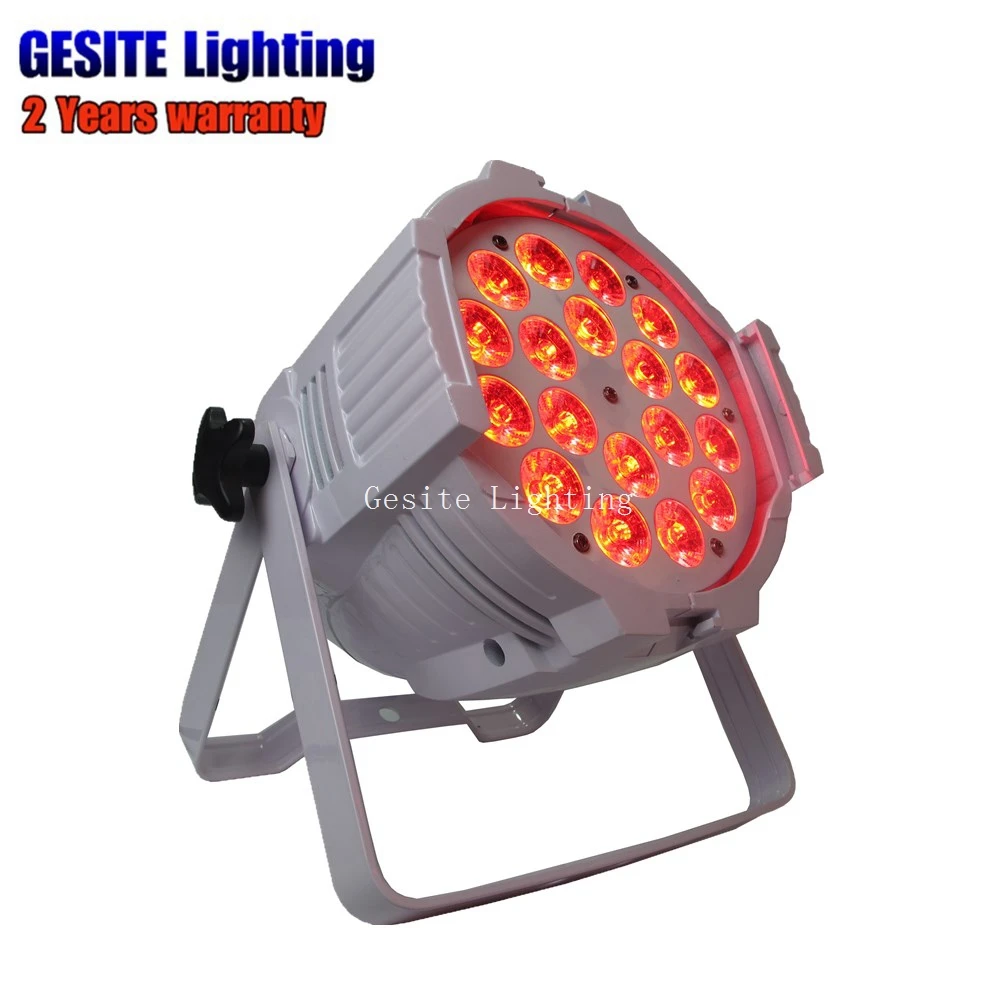 Luzes do Palco Luz com dj 8 Pçs e lote Mini Led Par Pode 18×18 w Rgbwa uv Dmx Profissional