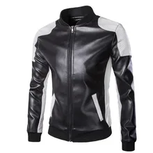 New Motorcycle Jackets Men Vintage Retro PU Leather Jacket Punk Windproof Biker Classical Stand Collar Slim Moto Jacket New Motorcycle Jackets Men Vintage Retro PU Leather Jacket Punk Windproof Biker Classical Stand Collar Slim Moto Jacket