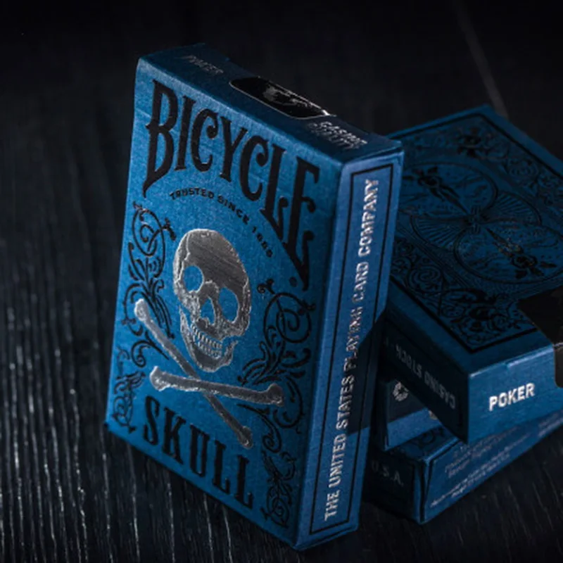 

1pcs Original Ghost Bicycle Cards Luxury Skull Playing Cards Magic Tricks by BOCOPO Playing Card Tricks Poker magic Cards 83070
