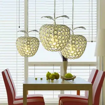

Modern Led Ceiling Crystal Chandelier Folding Fan Ventilador Techo Light 110v- 220v Fans With Light Remote Control Room Lamp