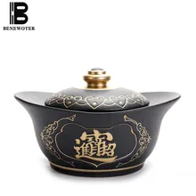 Креативный чай Lucky Fortune керамиковая чайница контейнеры для чая кунг-фу чайный сервиз аксессуары настольные украшения закупориваемая банка контейнеры для чая новые