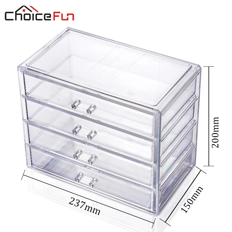 Plastic Cosmetic Storage Vanity Makeup 4